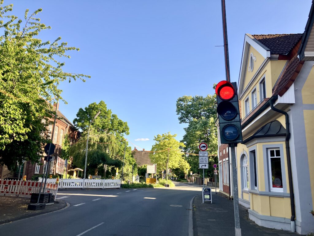 Ampel Wolbecker Straße 